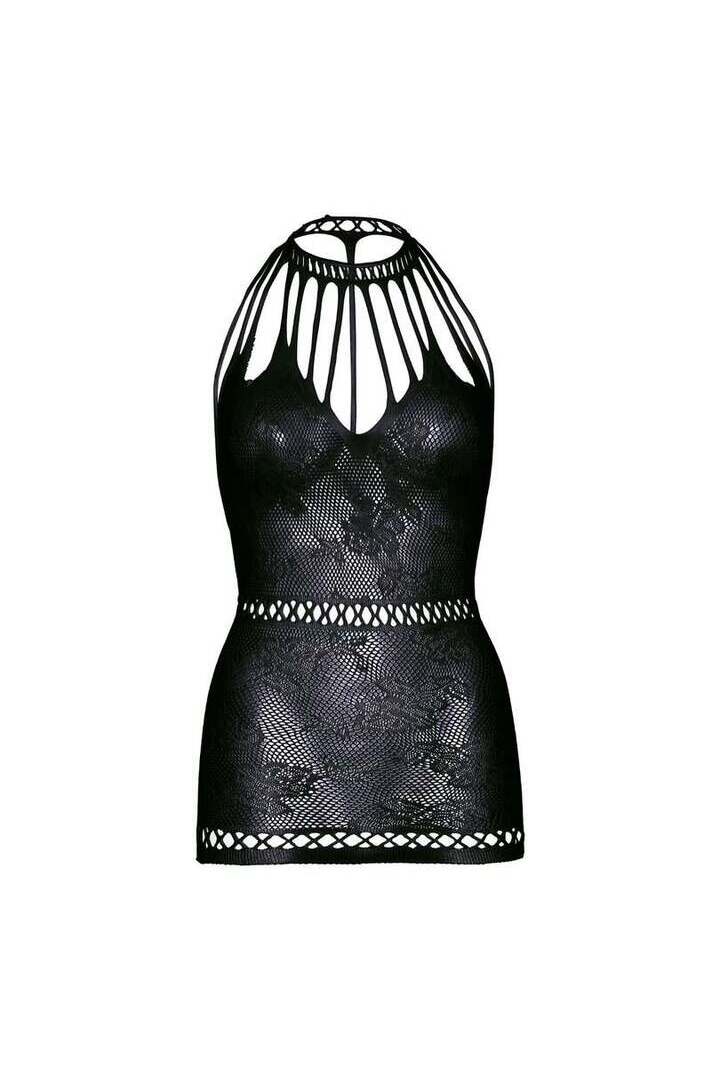 Leg Avenue Lasting Love Lace Mini Dress in One Size 7