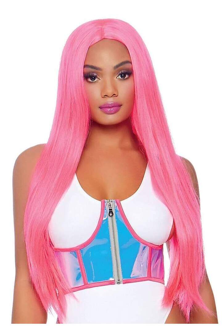 Leg Avenue Let's Shine Underbust Corset in Holographic 2