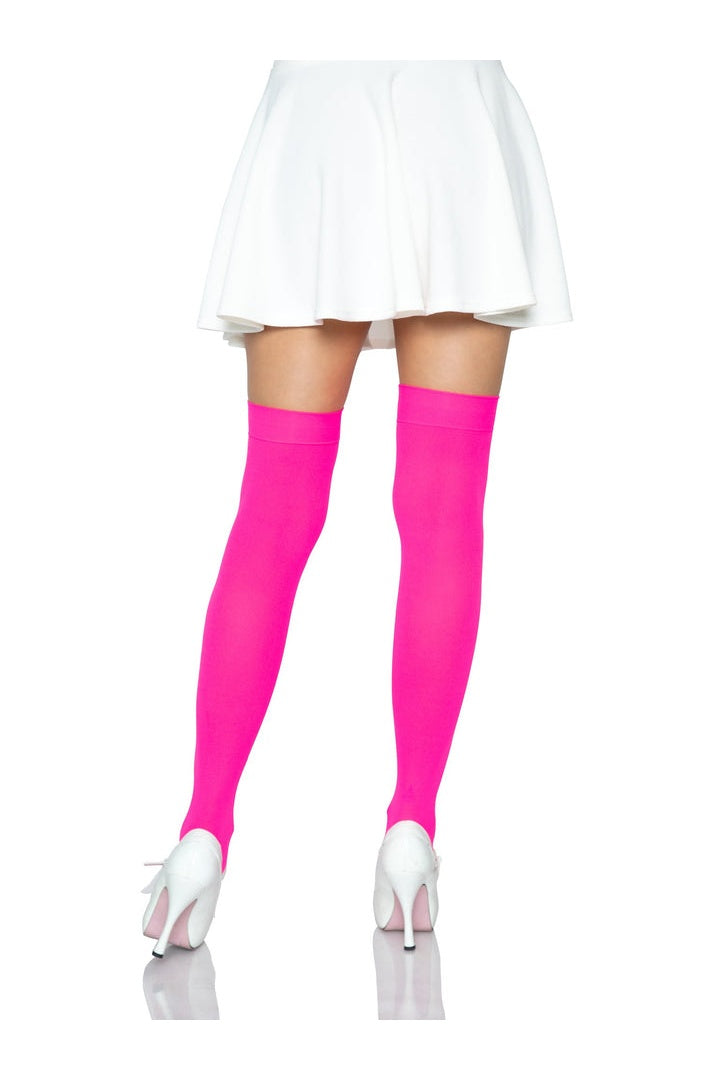 Leg Avenue Luna Thigh High Stockings in One Size  15