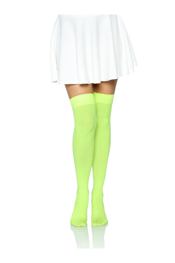 Leg Avenue Luna Thigh High Stockings in One Size  19