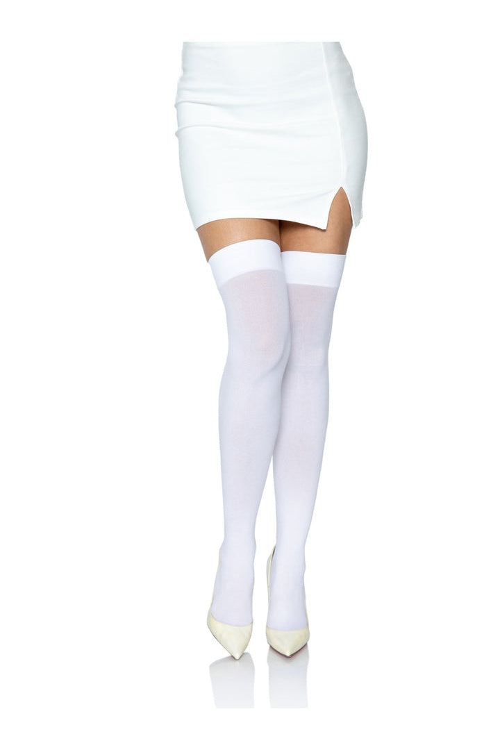 Leg Avenue Luna Thigh High Stockings in One Size  3