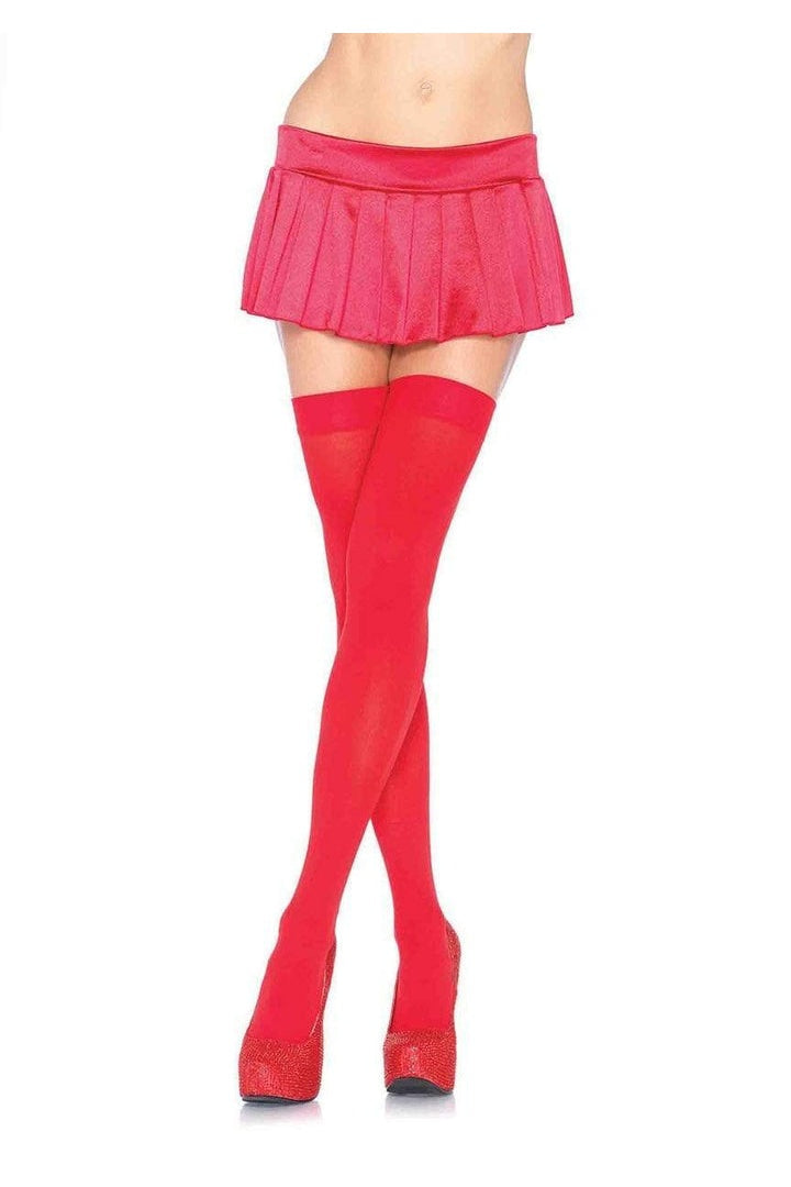 Leg Avenue Luna Thigh High Stockings in One Size  7