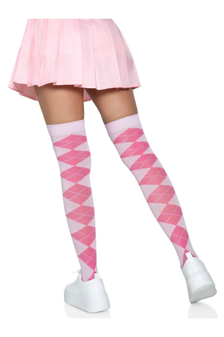 Leg Avenue Madeline Argyle Socks in One Size  1