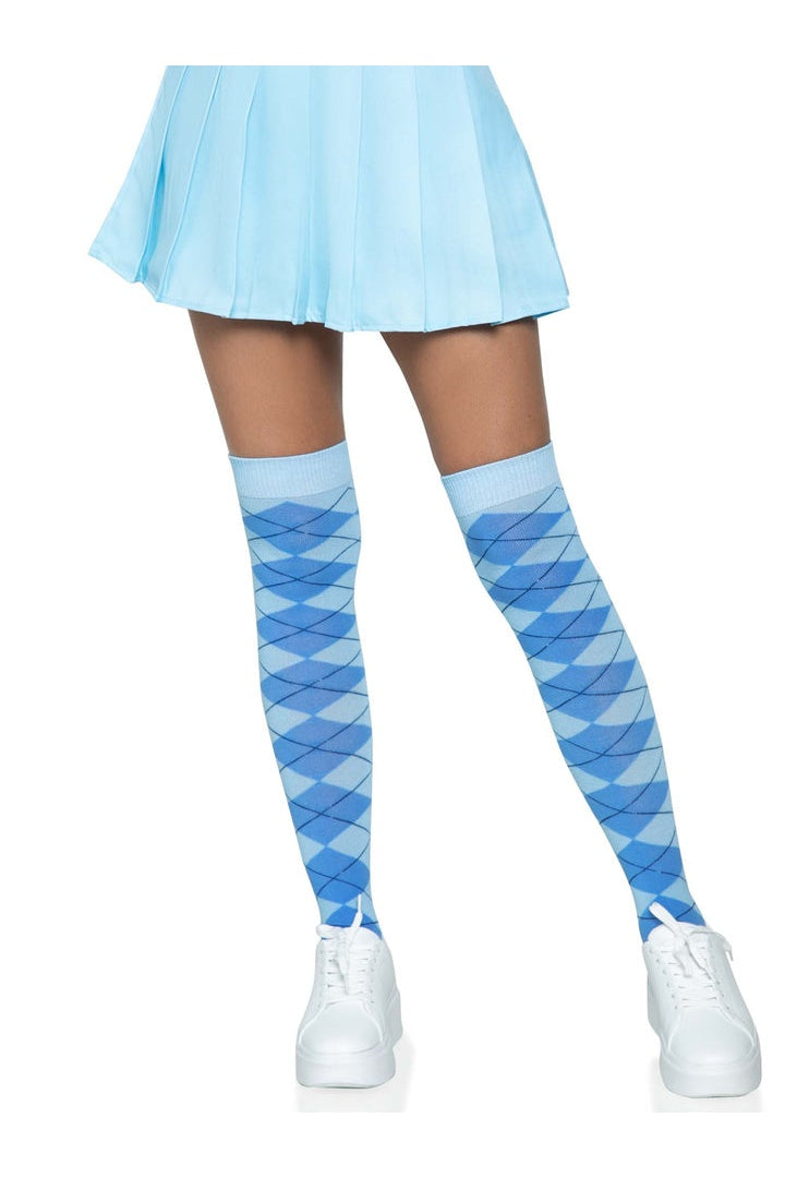 Leg Avenue Madeline Argyle Socks in One Size  6