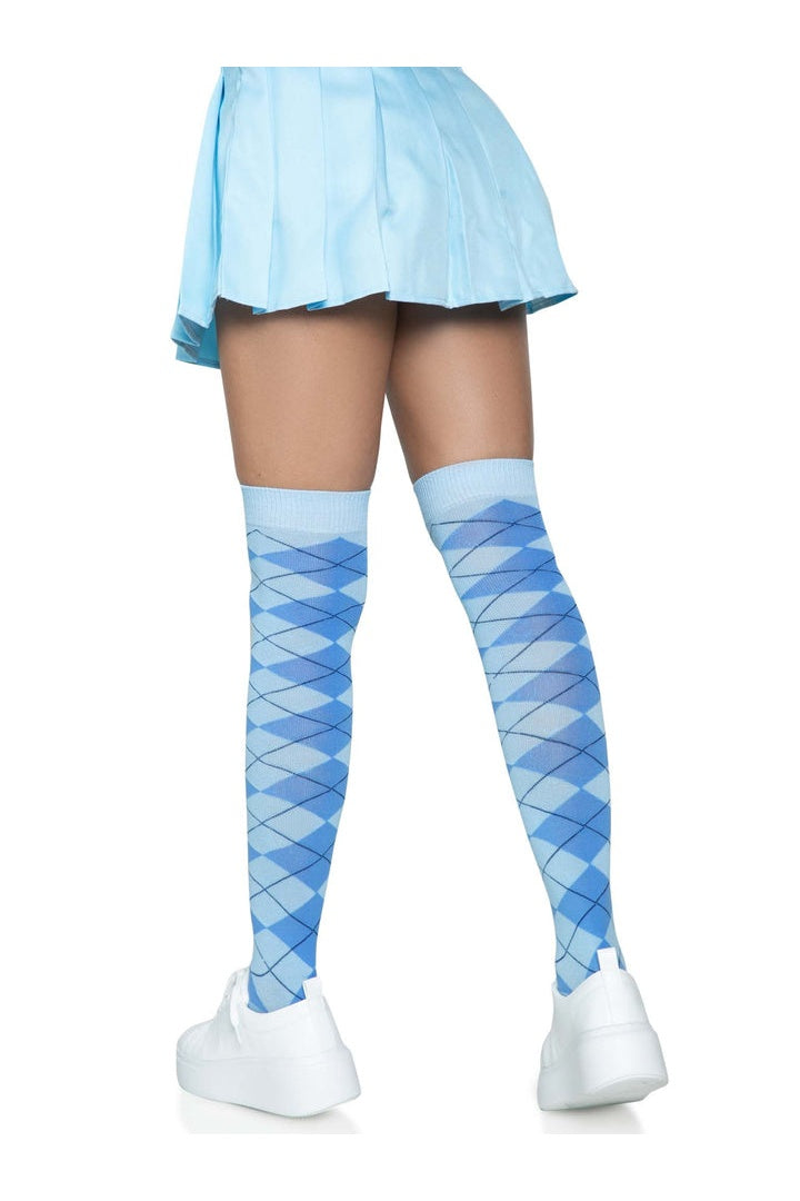 Leg Avenue Madeline Argyle Socks in One Size  7
