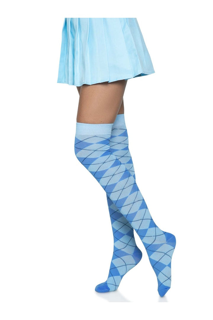 Leg Avenue Madeline Argyle Socks in One Size  8