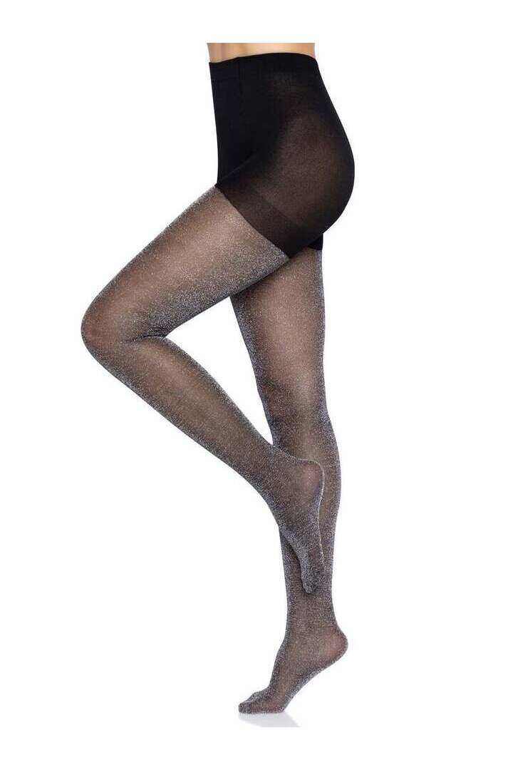 Leg Avenue Marsha Lurex Shimmer Tights in One Size 13