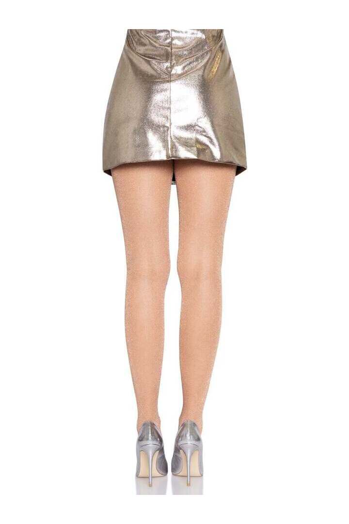 Leg Avenue Marsha Lurex Shimmer Tights in One Size 21