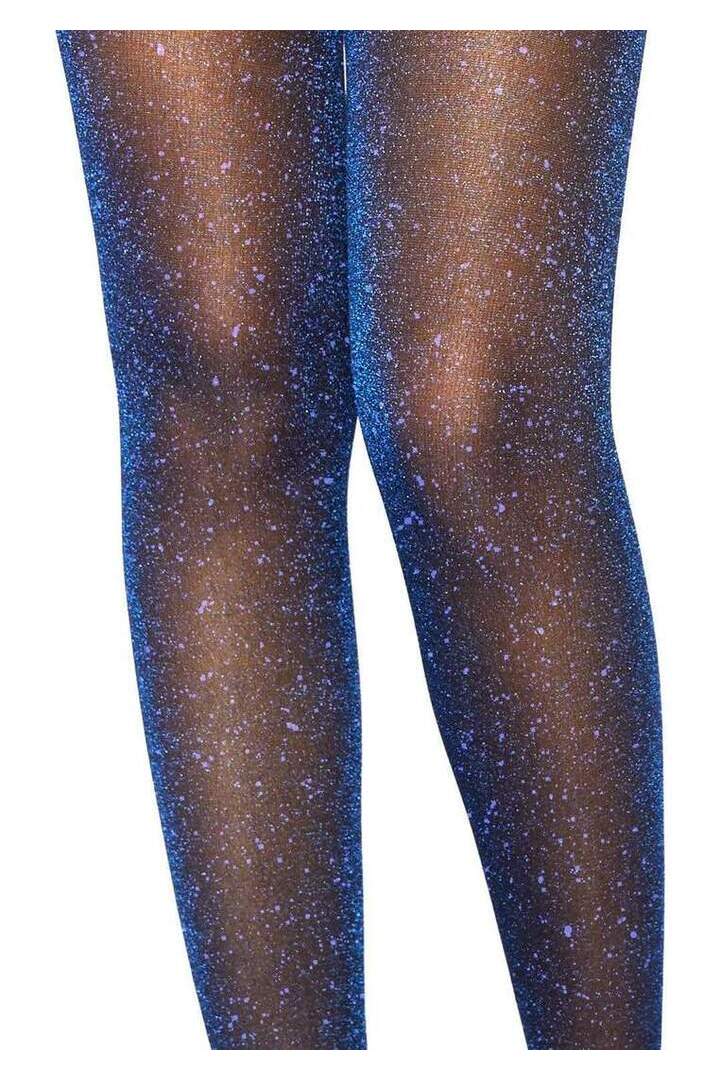 Leg Avenue Marsha Lurex Shimmer Tights in One Size 7