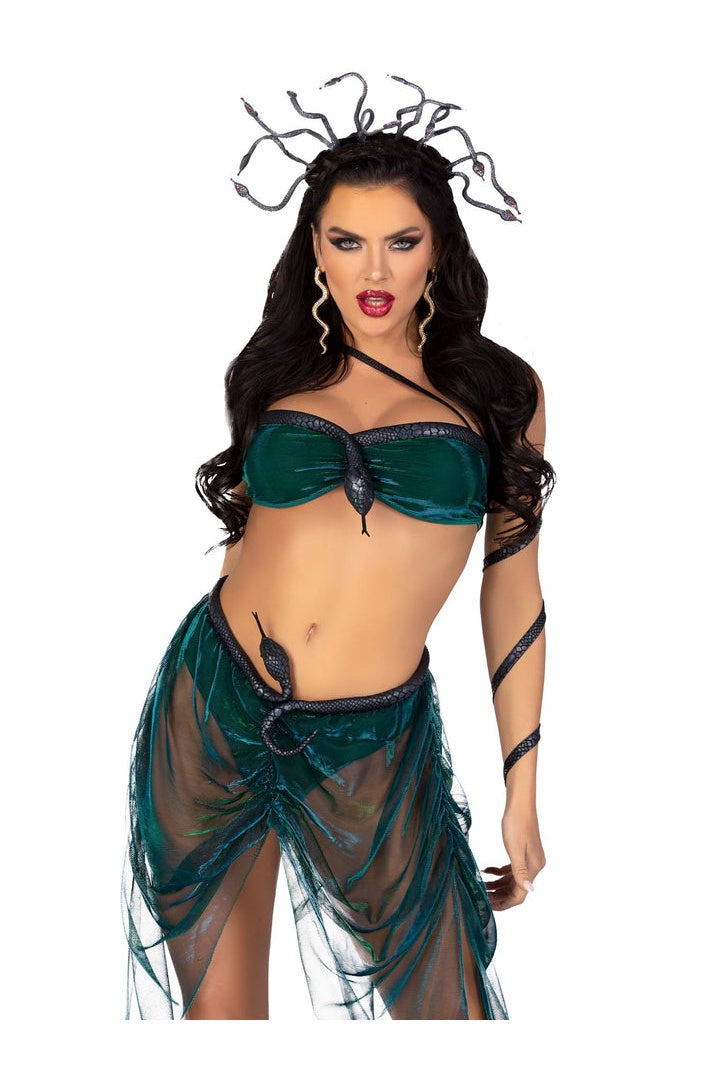 Leg Avenue Medusa Costume Green  4