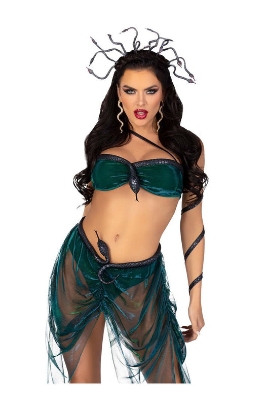 Leg Avenue Medusa Costume Green  4