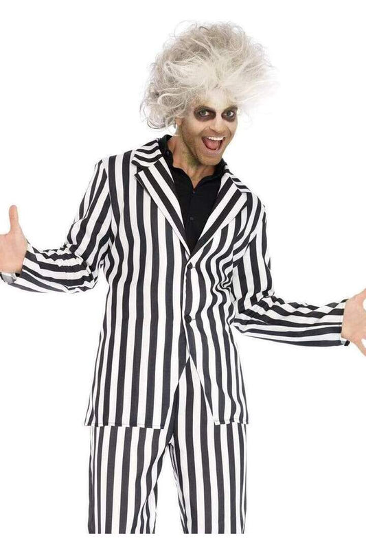 Leg Avenue Men's Beetle Boss Costume in Black/White 