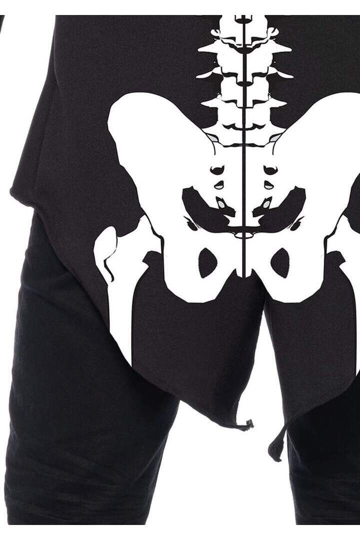 Leg Avenue Men's Bone Daddy Skeleton Costume Black/White in Small 6