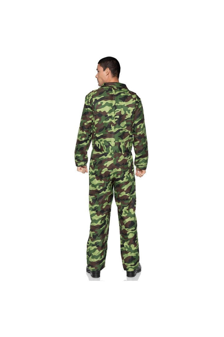 Leg Avenue Men's Camo Coveralls Jumpsuit Camo in One Size 4