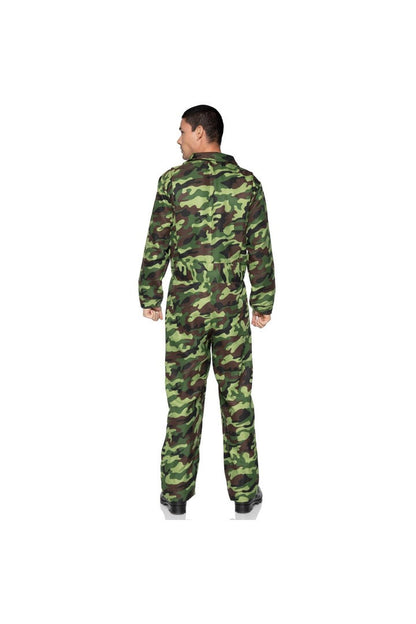 Leg Avenue Men's Camo Coveralls Jumpsuit Camo in One Size 4