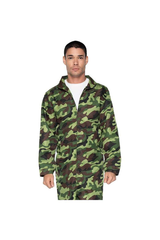 Leg Avenue Men's Camo Coveralls Jumpsuit Camo in One Size 