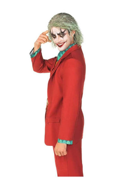Leg Avenue Men's Deviant Clown Costume in Red 2