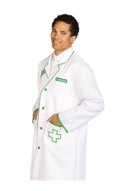 Leg Avenue Men's Dr. Graham O'Hash Costume White in One Size  2