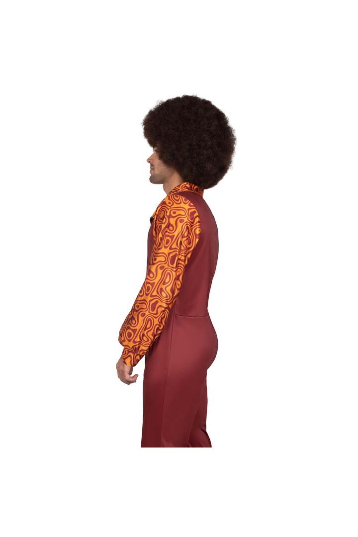 Leg Avenue Men's Leisure Suit Disco Costume Orange 2