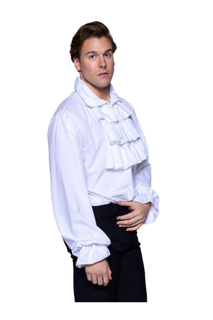 Leg Avenue Mens Ruffle Front Costume Shirt  5