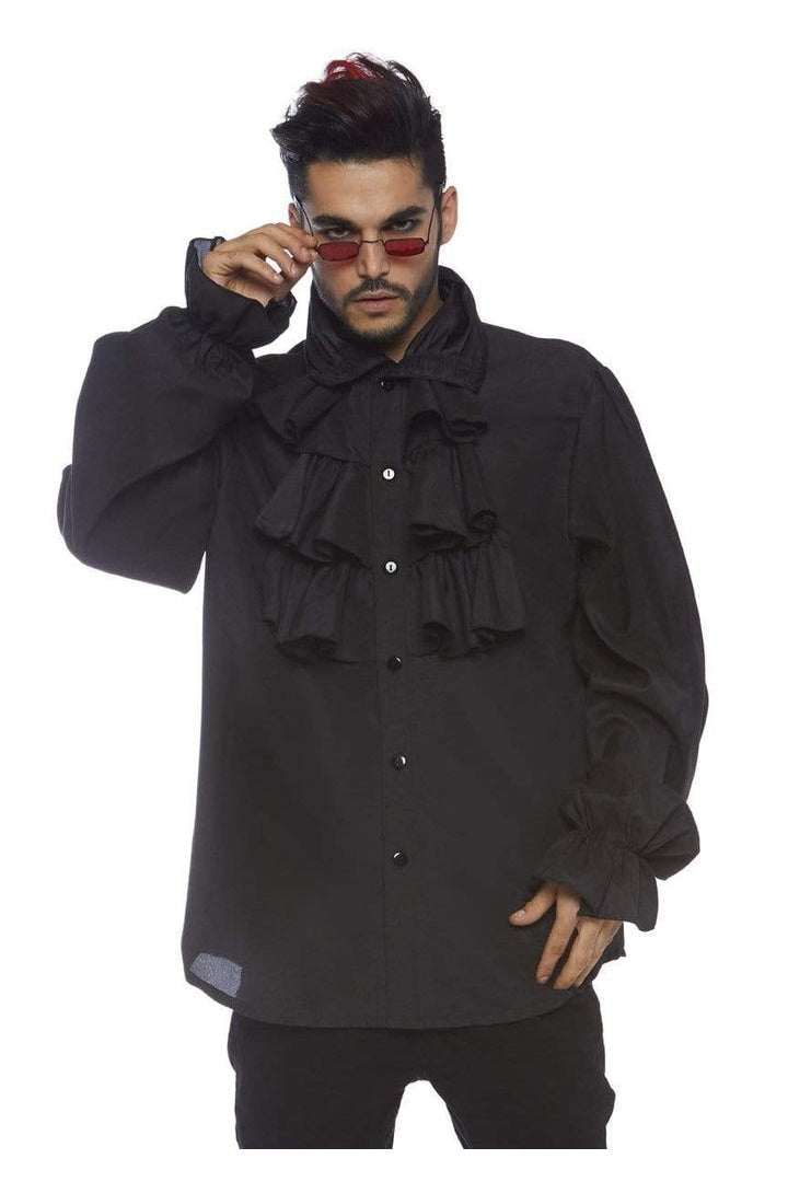 Leg Avenue Mens Ruffle Front Costume Shirt  6