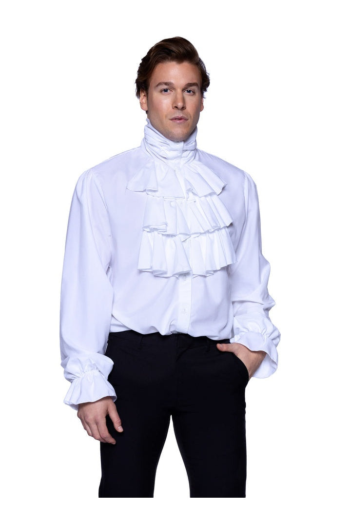 Leg Avenue Mens Ruffle Front Costume Shirt 