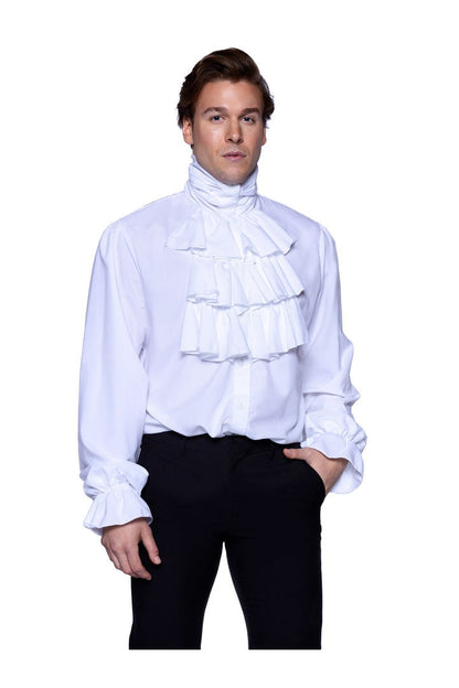 Leg Avenue Mens Ruffle Front Costume Shirt 