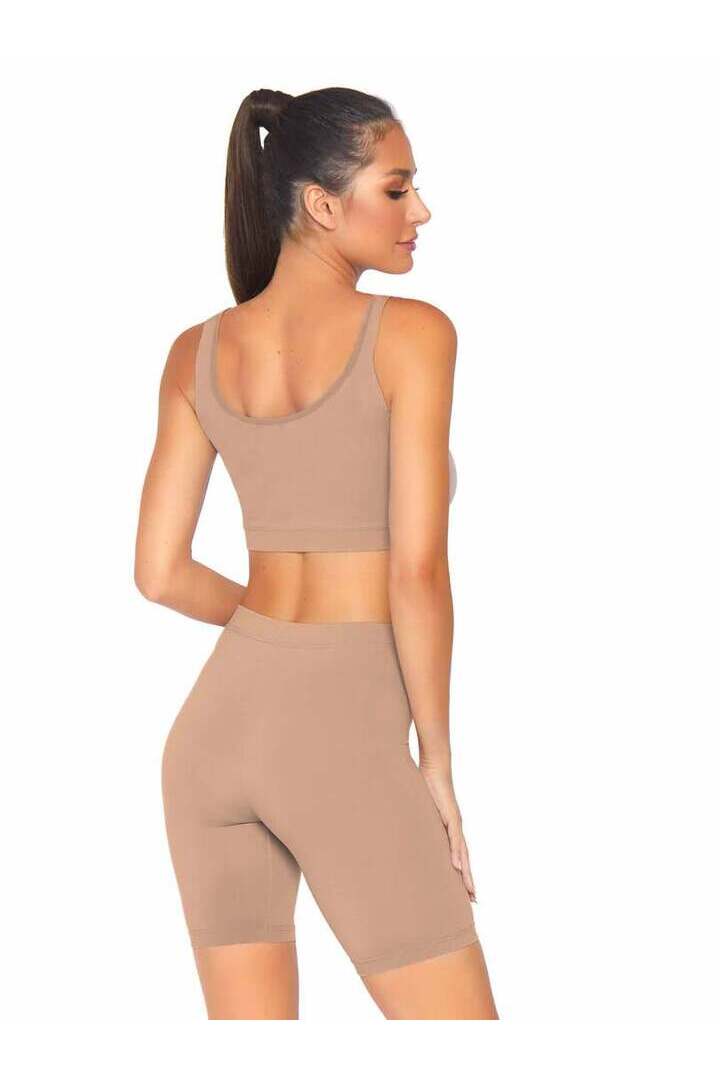 Leg Avenue Naked Base Bike Short Set 3