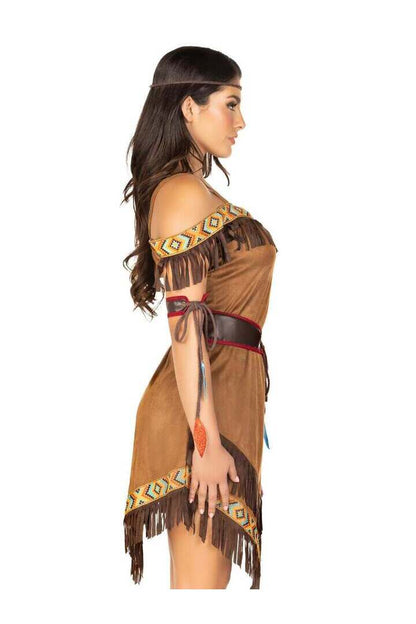 Leg Avenue Native Princess Costume in Brown 2