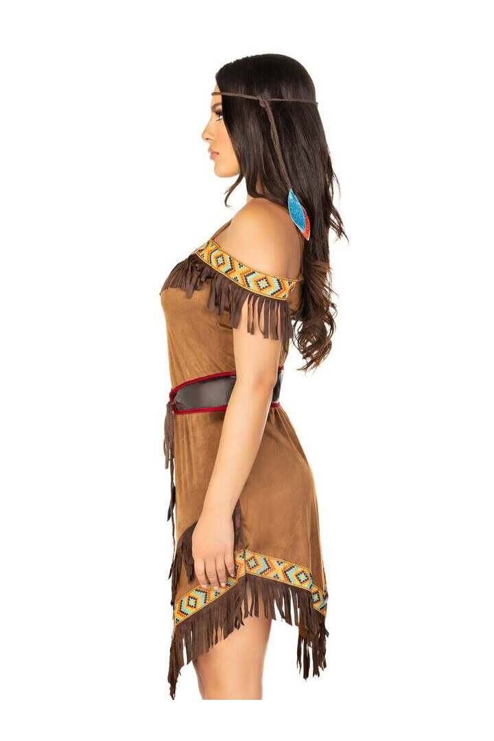 Leg Avenue Native Princess Costume in Brown 3