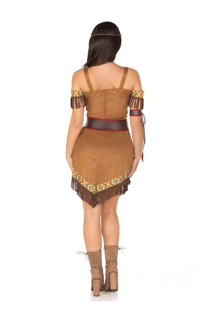 Leg Avenue Native Princess Costume in Brown 6