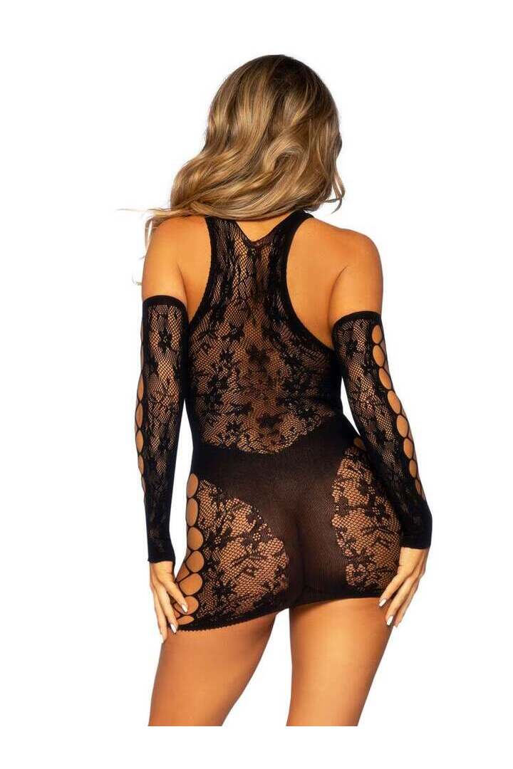 Leg Avenue Need To Know Mini Dress Set in One Size 2
