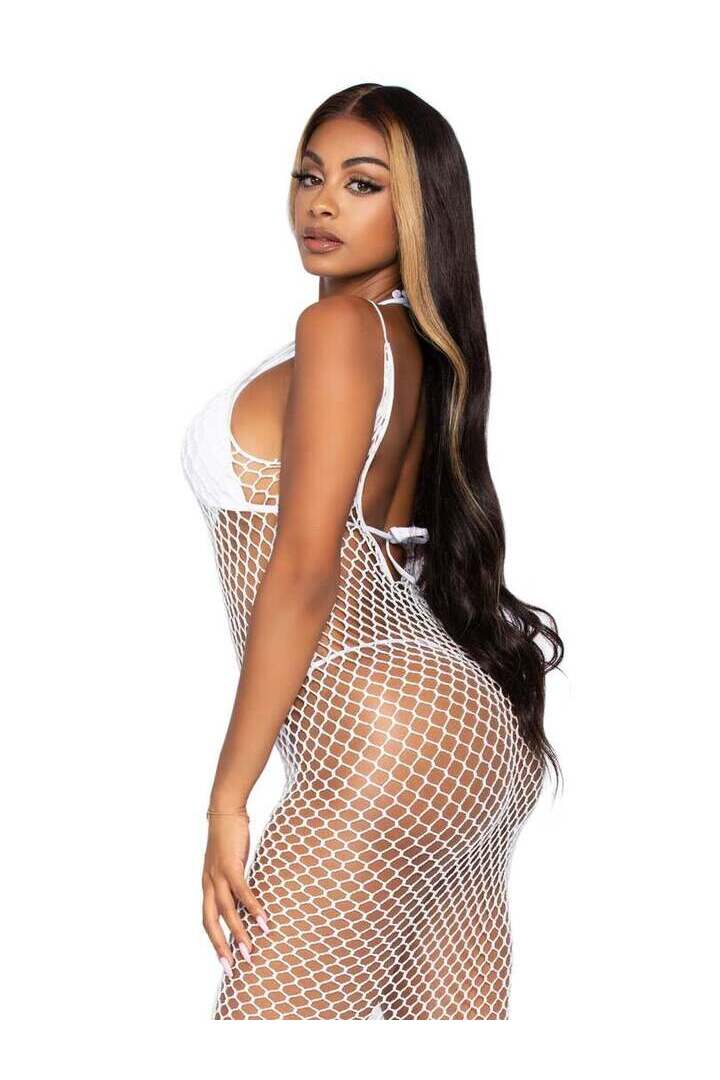 Leg Avenue Never Enough Backless Maxi Dress in One Size 3