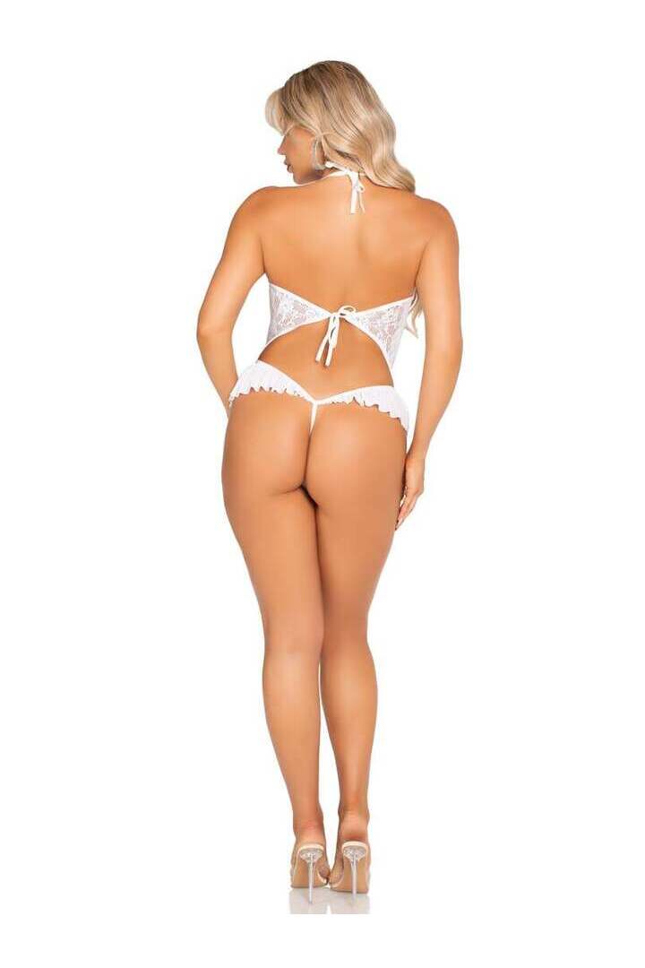 Leg Avenue New Romance Lace Teddy in One Size 12