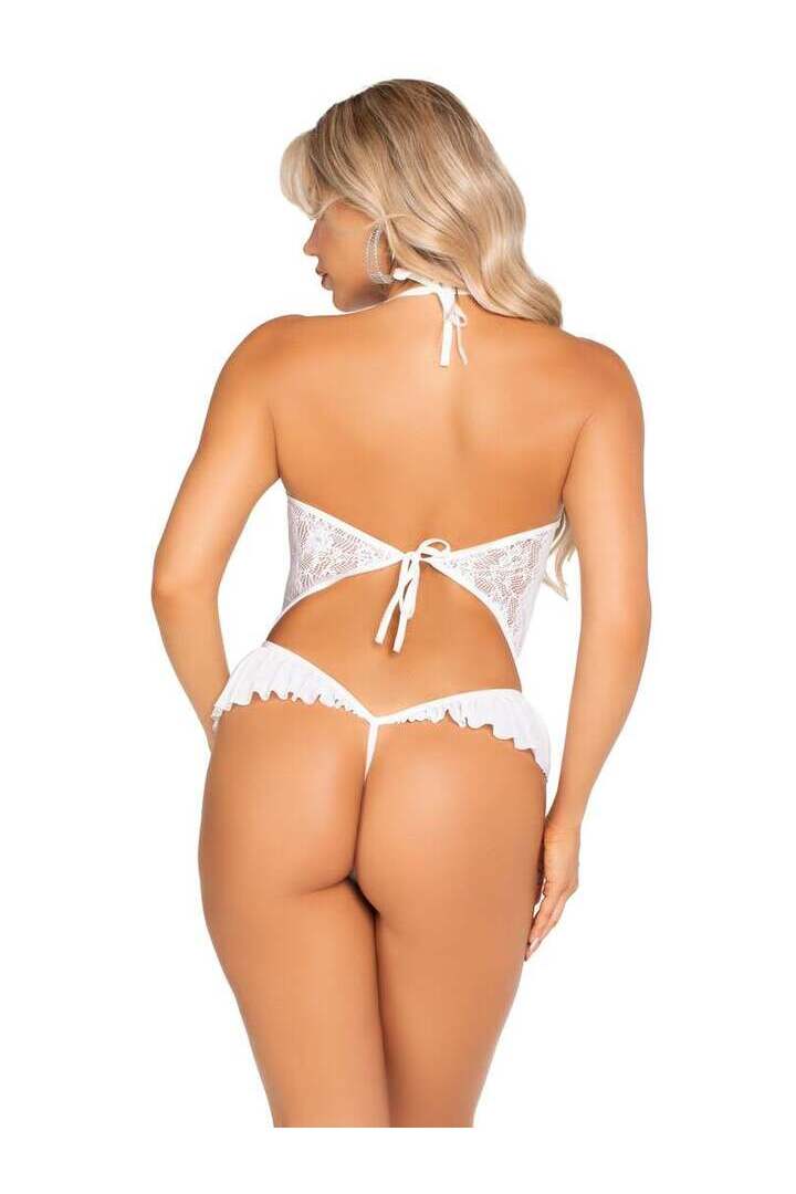 Leg Avenue New Romance Lace Teddy in One Size 8