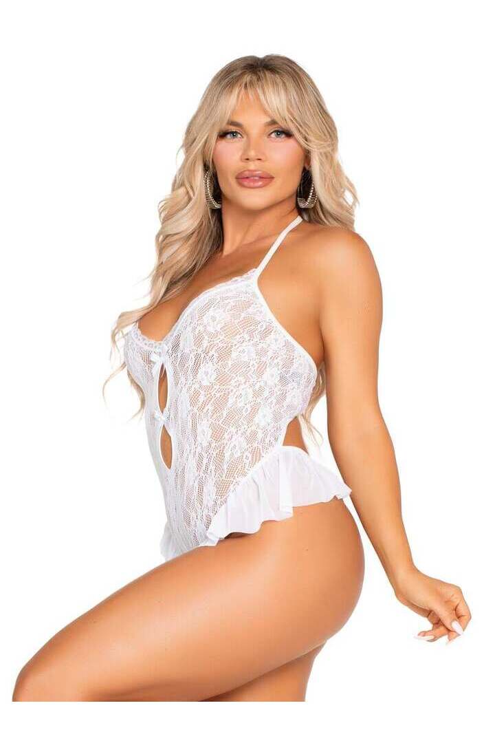 Leg Avenue New Romance Lace Teddy in One Size 9