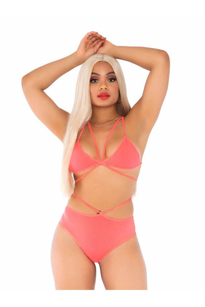 Leg Avenue No Regrets Bra & Panty Set in One Size  6