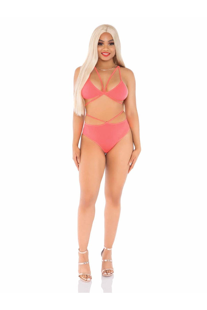 Leg Avenue No Regrets Bra & Panty Set in One Size  7