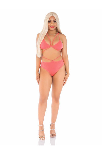 Leg Avenue No Regrets Bra & Panty Set in One Size  7