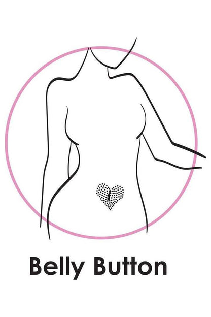 Leg Avenue Novalie Body Jewels Sticker Clear in One Size 2