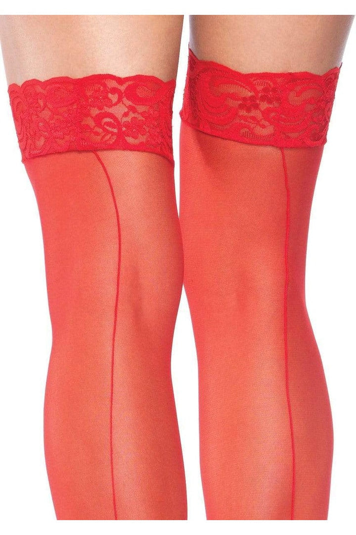 Leg Avenue Nuna Thigh High Plus Stockings in Queen Size  8