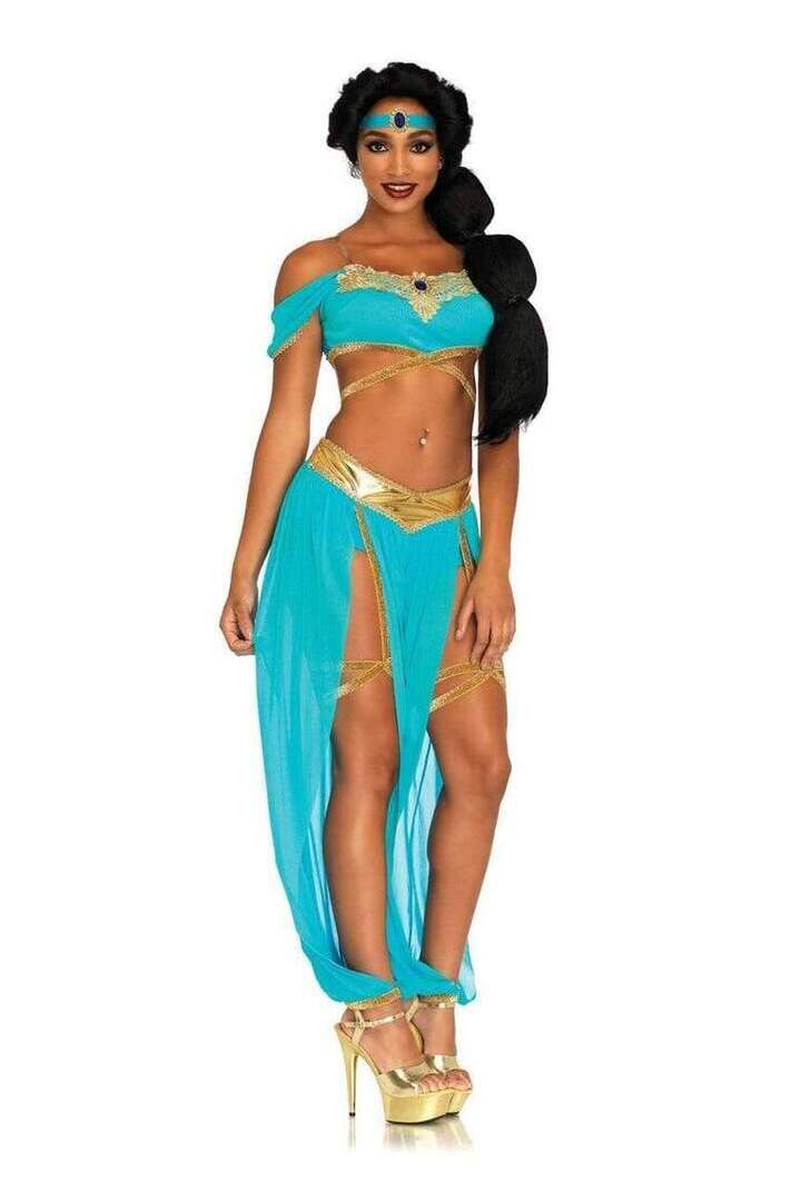 Leg Avenue Oasis Princess Costume in Blue 3