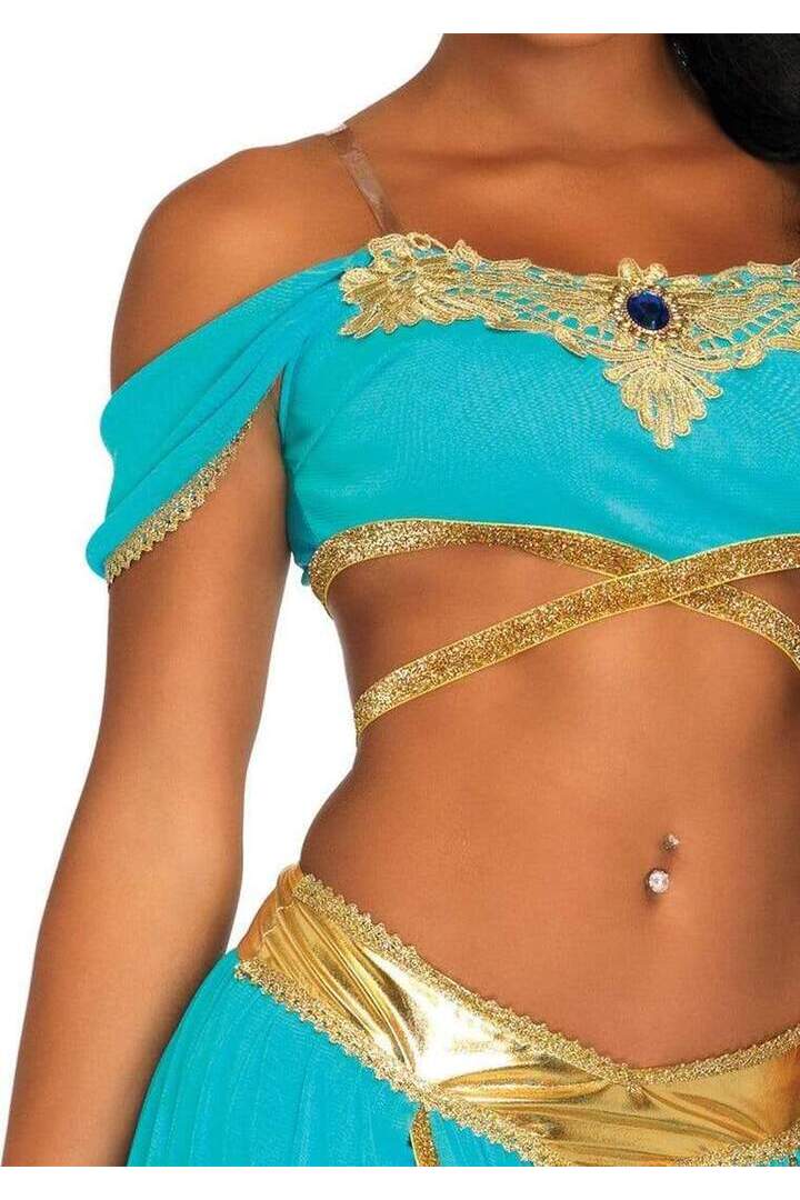 Leg Avenue Oasis Princess Costume in Blue 5