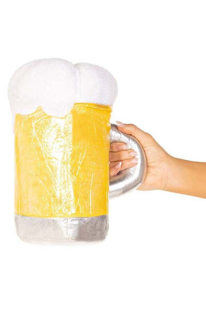 Leg Avenue Oktoberfest Oversized Beer Stein Purse Gold in One Size 