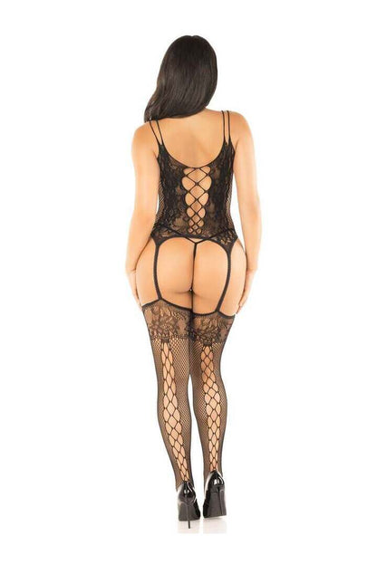 Leg Avenue Only You Cami Garter & Panty Set in One Size 6