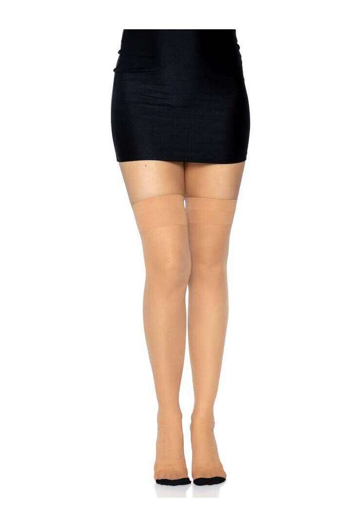 Leg Avenue Paris Thigh High Stockings in One Size 4