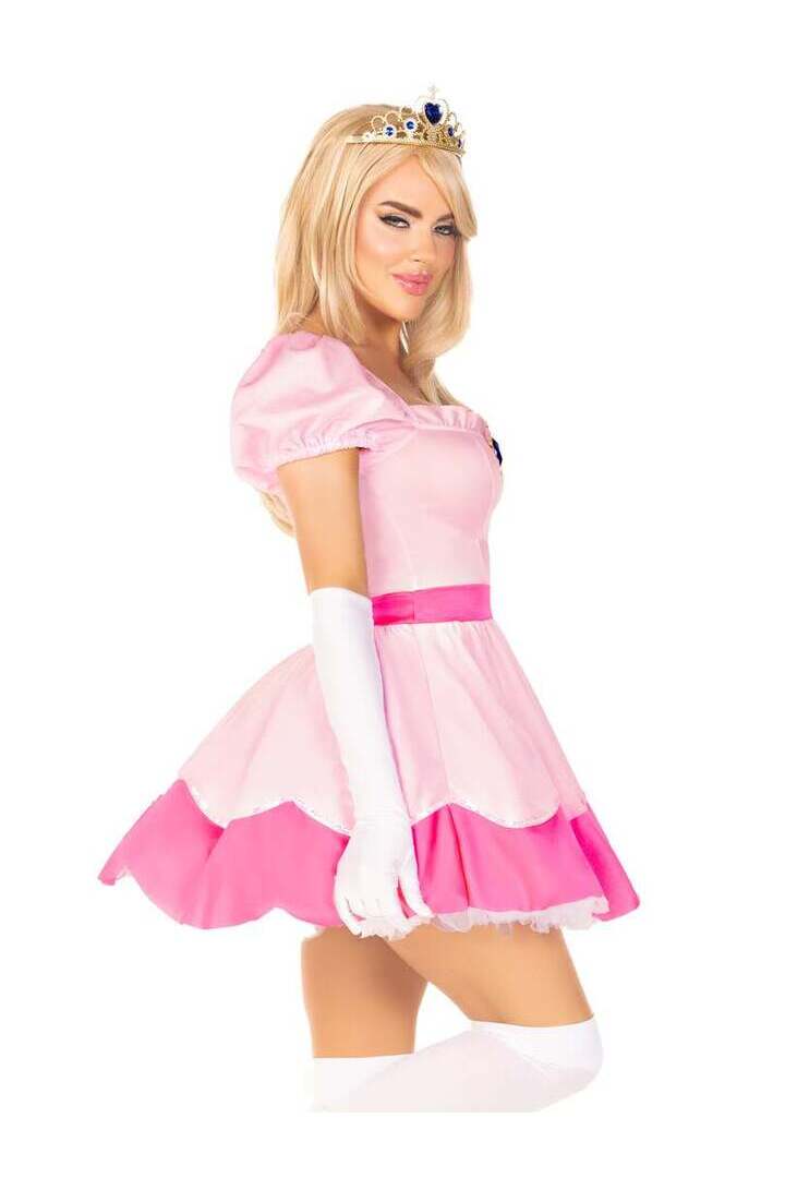 Leg Avenue Pink Princess Costume in Pink 2