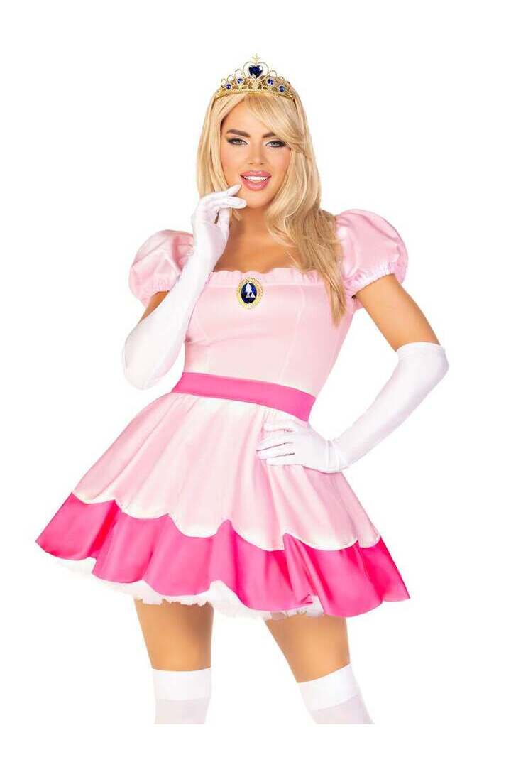 Leg Avenue Pink Princess Costume in Pink 3