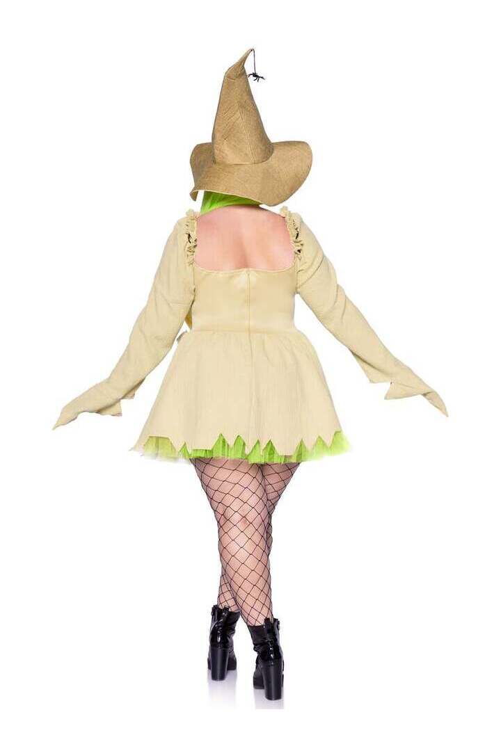 Leg Avenue Plus Bugged Out Baddie Costume in Tan 4