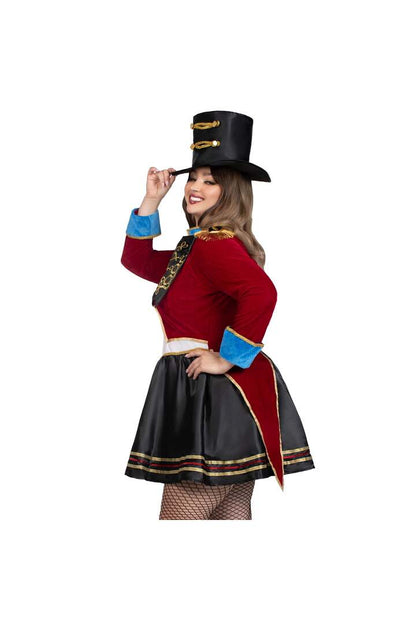 Leg Avenue Plus Classic Ringmaster Costume Multicolor 2
